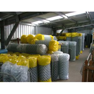 chain link fence for football field