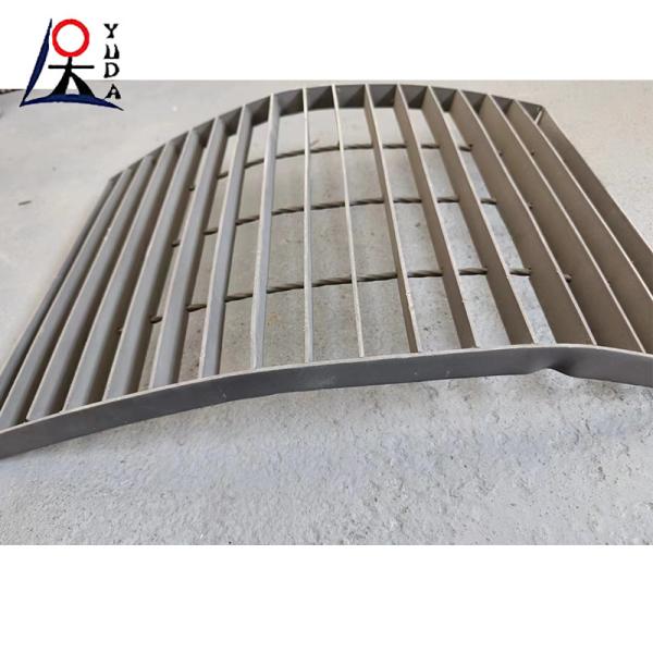 Hot Dipped Galvanized Bar Grating For Walkway Platform Foot Plate heavy duty bar grating