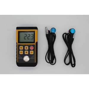 Large LCD screen Auto calibration Ultrasonic Coating Thickness Gauge