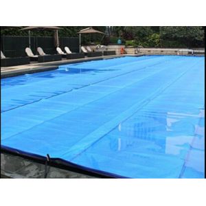 Anti - UV 100um 200um Swimming Pool Solar Cover Blue Color PE Bubble Blanket