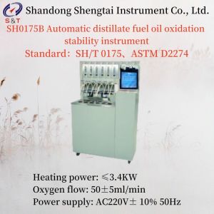 Heating Power ≤3.4KW Automatic Distillate Fuel Oil Oxidation Stability
