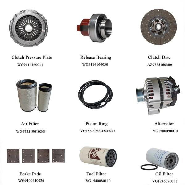 Wd615 Engine Parts Wg9725190102 Filter FAW HOWO Shacman Dongfeng Beiben Foton Truck Air Filter K2841