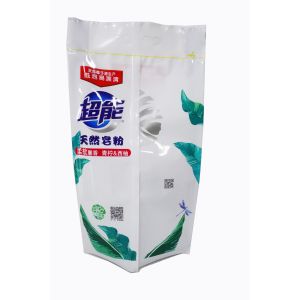 Safety Detergent Washing Powder Plastic Packing Bag Flexo Printing