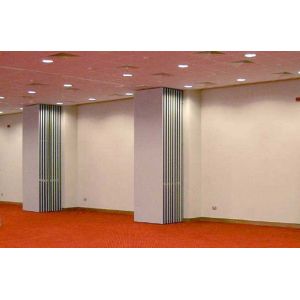 Fireproof Modern Dance Studio Movable Partition Walls With Pass Door