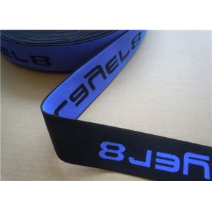 China Elastic Polyester Webbing Tape / Patterned Striped Webbing Tape on sale China Elastic Polyester Webbing Tape / Patterned Striped Webbing Tape on sale