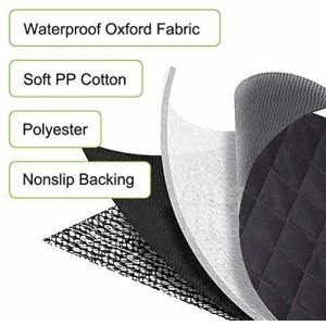 OEM Back Seat Dog Blanket 58in Dog Seat Cover With Door Protector