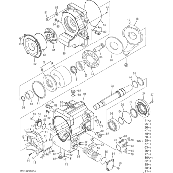 9298855 Parts scheme PUMP;UNIT