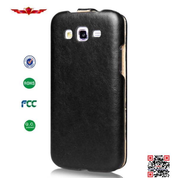 Fashion Design High Quality PU Flip Leather Cover Case For Samsung Galaxy Grand 2