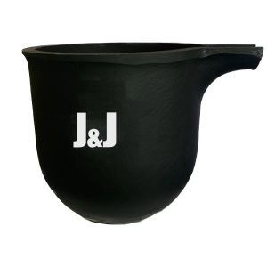 Heat Resistant Gold Melting Crucible Graphite Cylindrical Crucible High