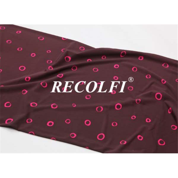 Poly Spandex Activewear Knit Fabric Sustainable Sun Protect Cool Wicking