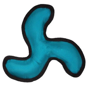 Triangular Nylon Flyer Dog Tough Chew Toys Withstand Long Hours Vigorous Play
