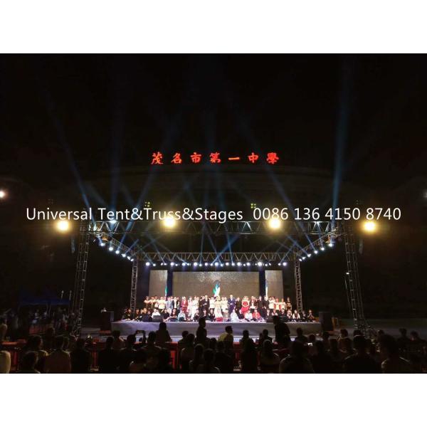 Buy Popular Aluminum Spigot Stage Lighting Truss , Portable Lighting Truss at wholesale prices