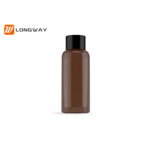 Leakage Prevention Plastic Cosmetic Bottles With Cap Inlaid Plug High Sealed