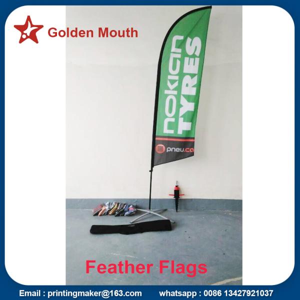 Buy Custom Feather Flags Banners For Outdoor Advertising at wholesale prices