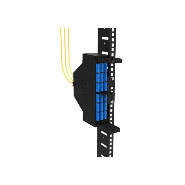 Rongbang RBTX-BK01 0U Bracket High Density Frame Modular Panel 3 MPO/MTP to 72 LC Ports for Data Center