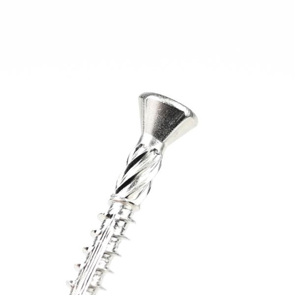 Metric Flat Head Torx Screw for Wood Trim Installation on Cement Fiberboard 40mm Length