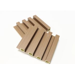 WPC Wall Panel Luxury Hollow Wood Plastic Wall Cladding For Home Decoration