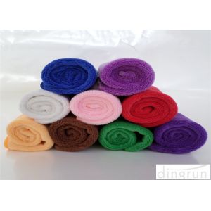 100% Polyester Towels Solid Color , Personalized Beach Towels For Adults