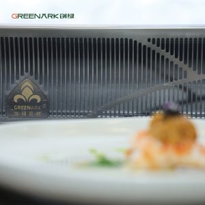 Commercial Teppanyaki Grill Table 2200x860x800mm with 8000W Power