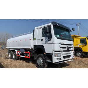 Used Sino Howo 20000 Liter Water Tanker Truck 336HP