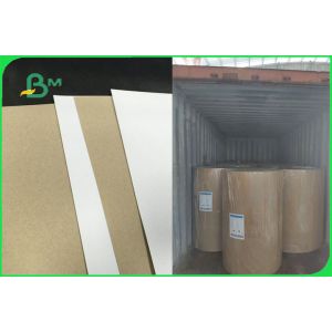 One Side Coated Duplex Board White Surface 250gsm 300gsm For Boxes