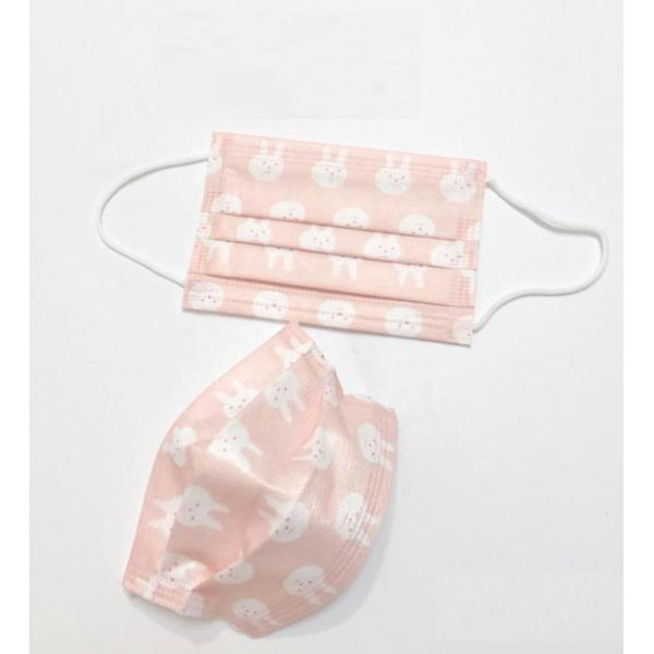 Triple Layers Children's Medical Masks , Colored Children's Disposable Face