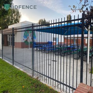 Wheelchair Accessible Tubular Steel Fence Inclusive Design
