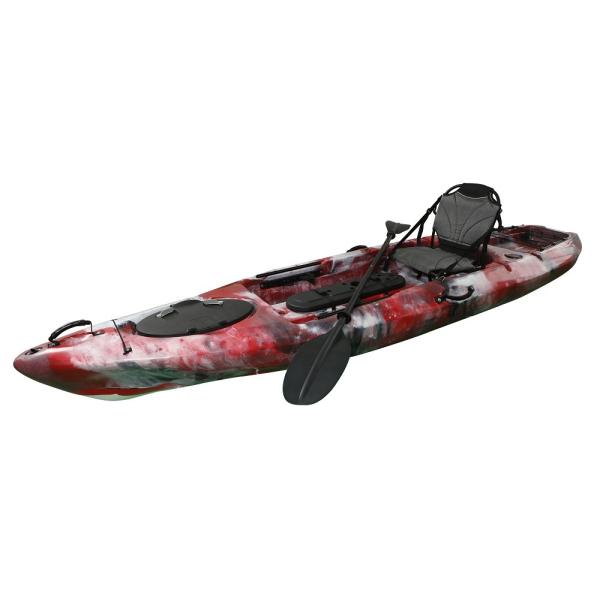 Buy 3.7m Polyethylene Sit On Top Kayak Smooth Surface 200 Kg Loaded Capacity at wholesale prices