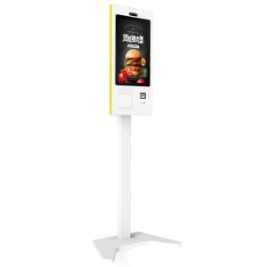Built-in Printer 21.5 Inch Self-Service Kiosk for Interactive Ordering in