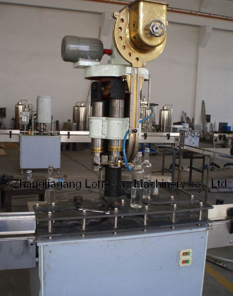 Quality Crown Cap Sealing Machine / Glass bottle Beer Crown Capping Machine for sale