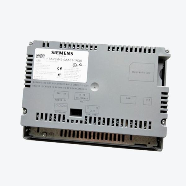 Buy SIEMENS 6AV2124-2DC01-0AX0 SIMATIC COMFORT PANEL MODULE at wholesale prices