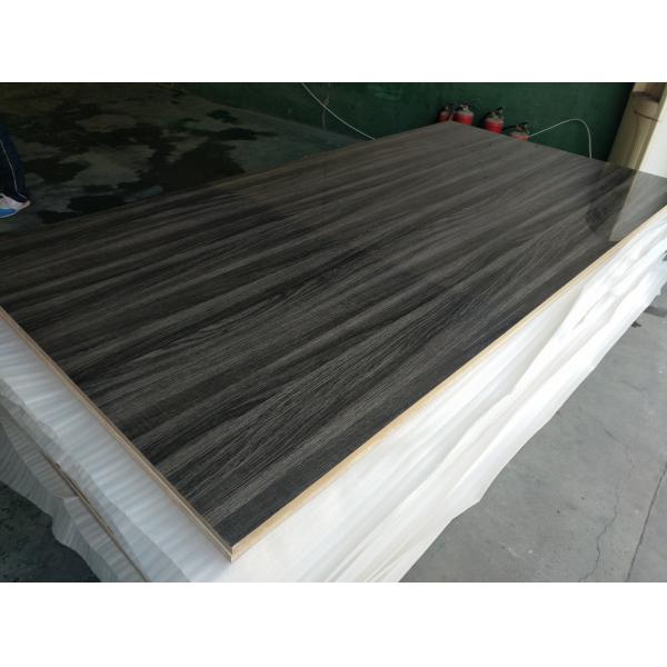 Popular wood grain design acrylic mdf panel for kitchen cabinet