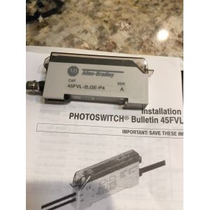 Compact DIN Rail Fiber Optic Sensor for Industrial Automation