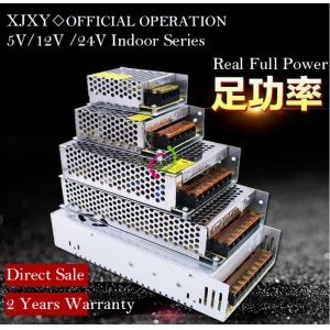 Fan Working 24V 700 Watt Power Supply IP20 For LED Lights Line Light Box