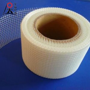 White Self Adhesive Fiberglass Mesh Tape Fiber Mesh Drywall Tape