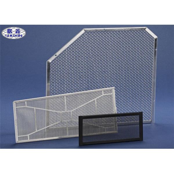 Square Metal Dust Filter Mesh Dustproof Window Screen ISO Approved