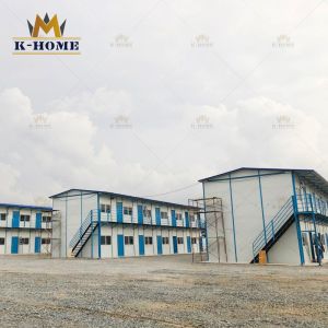 Tempoary Movable Low Cost Sandwich Panel House For Camp