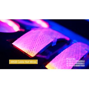 12Pin Dual 8Pin Glowing Cable Synchronized RGB Cable Cord Computer Case Sleeved