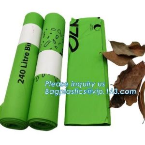 Biodegradable hot sell food waste compostable plastic garbage bag, Biodegradable