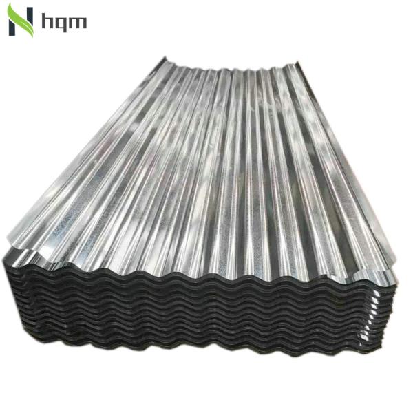 Buy DX51D PPGI 22 Gauge Galvanized Steel Sheet Wavy Trapezoidal at wholesale prices