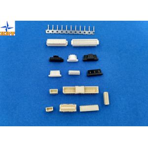 1.0mm Pitch SH wafer Connectors, top entry type SMT shrouded header with tin