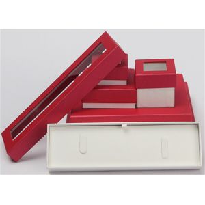 Rings Earrings Paper Jewelry Box Case Cardboard Handmade Custom Logo Color