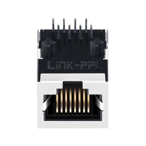 LPJ0011INL 10/100 Base-T Tab Down Without Led Single Port 8 Pin Magnetic RJ45