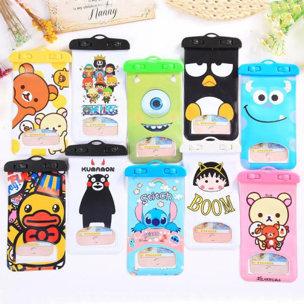 Buy Cute Cell Phone Waterproof Bag Mobile Phone Waterproof Pouch For Iphone Android at wholesale prices