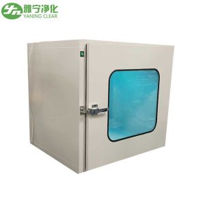 High Powder Coating Steel Pass Through Chamber Box With Mechanical Interlock