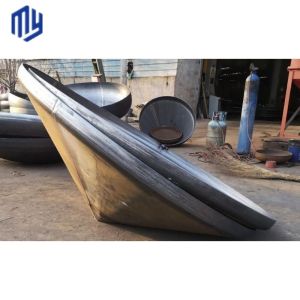 Customized Welded Mild Steel Conical Dished Ends Cone Head for Concrete Mixing