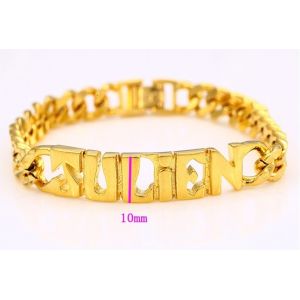 imitation fine jewelry goldfield chains letter name