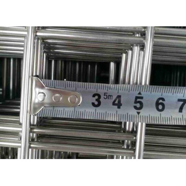 Stainless 304 Astm Welded Steel Wire Fabric 2" Opening 0.078" Diameter