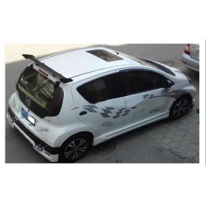 Aluminum Alloy Tail Spoiler Car Modified Parts For Hatchback