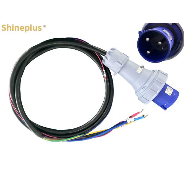 Buy Ex-Factory Price 63A 250V IP67 Industrial Power Plug Main Wiring Harness For CNC Machine Tools at wholesale prices